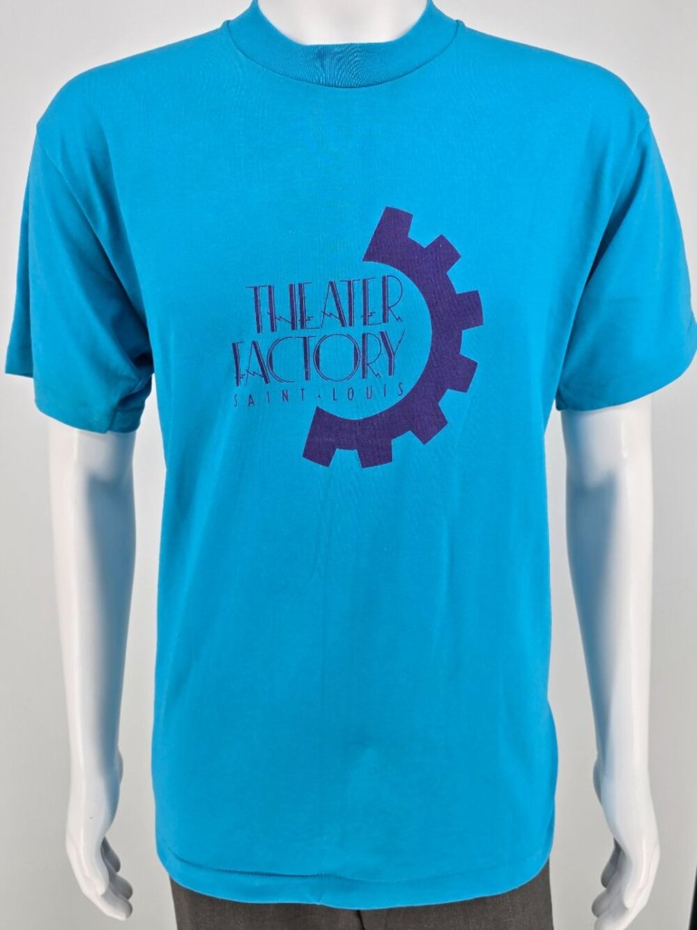 Vintage 80s/90s Single Stitch Theater Factory Saint Louis Graphic T-Shirt (L/XL)